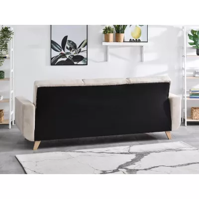 HOLMARA Schlafsofa - beige / Buche