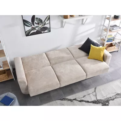 HOLMARA Schlafsofa - beige / Buche