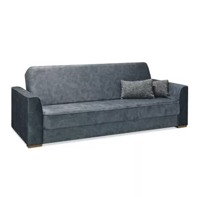 Schlafsofa EMILIANA – Stahl / Buche