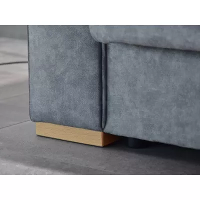 Schlafsofa EMILIANA – Stahl / Buche