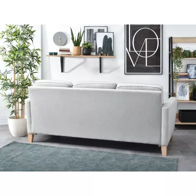 NOHEMA Schlafsofa - grau / eiche