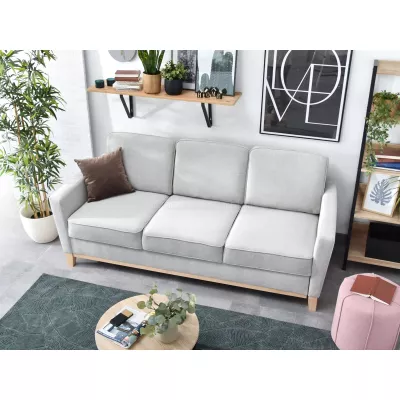 NOHEMA Schlafsofa - grau / eiche