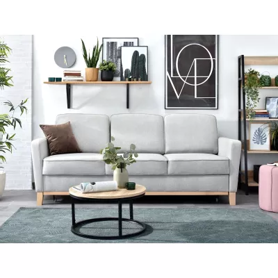 NOHEMA Schlafsofa - grau / eiche