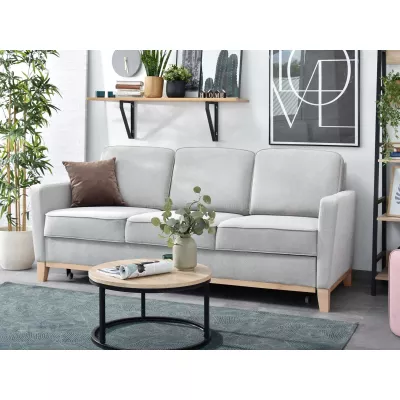 NOHEMA Schlafsofa - grau / eiche