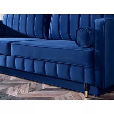 Schlafsofa KARELY – dunkelblau