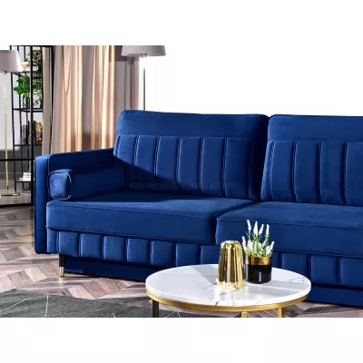Schlafsofa KARELY – dunkelblau