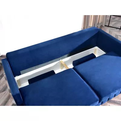 Schlafsofa KARELY – dunkelblau