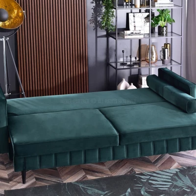 Schlafsofa KARELY - grün