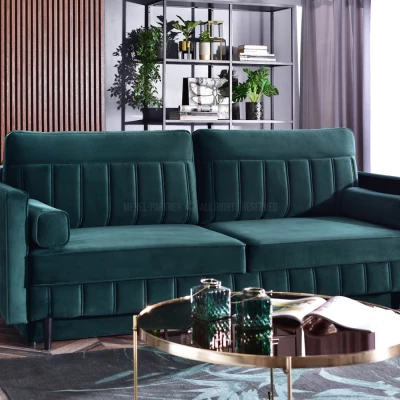 Schlafsofa KARELY - grün