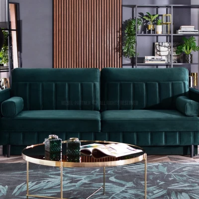 Schlafsofa KARELY - grün