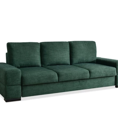 Sofa mit Stauraum AKILI - grün/schwarz