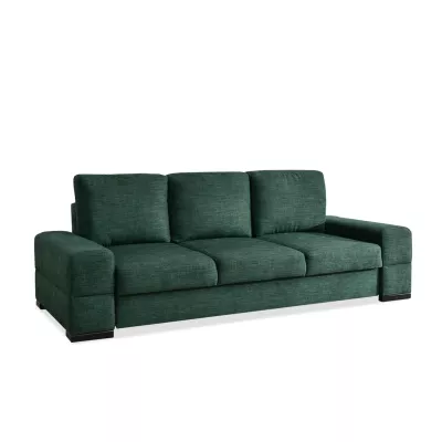 Sofa mit Stauraum AKILI - grün/schwarz