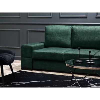 Sofa mit Stauraum AKILI - grün/schwarz
