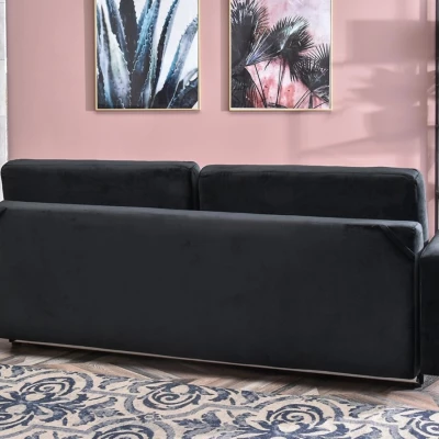 Schlafsofa IRSA – schwarz