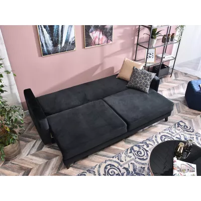 Schlafsofa IRSA – schwarz