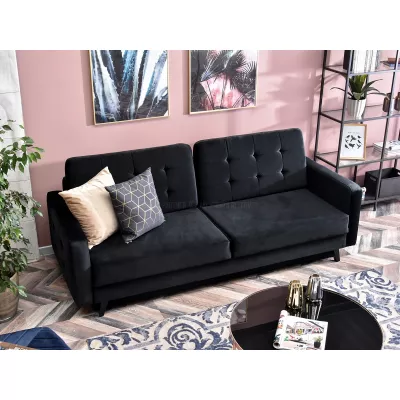 Schlafsofa IRSA – schwarz