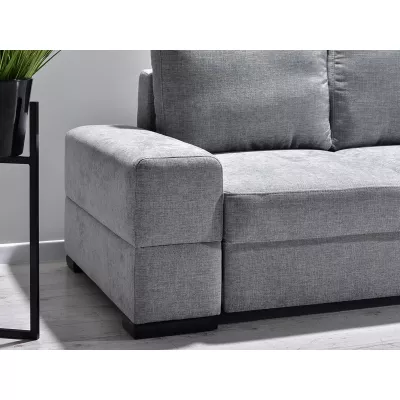 Sofa mit Stauraum AKILI - grau/schwarz