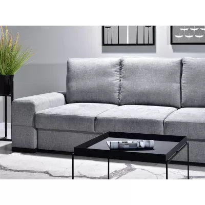 Sofa mit Stauraum AKILI - grau/schwarz