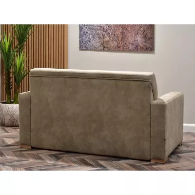 Sofa mit Stauraum CLARISA - beige / Buche