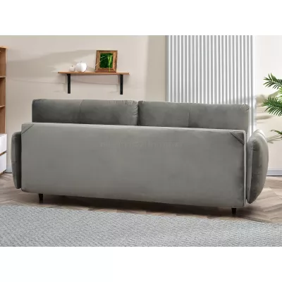 Schlafsofa MIGDALIA - grau / schwarz