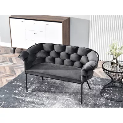 Designer-Sessel BARTOL – Graphit/Schwarz