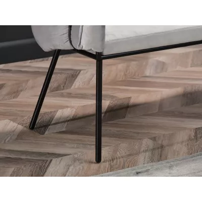 Designer-Sessel BARTOL – Grau/Schwarz