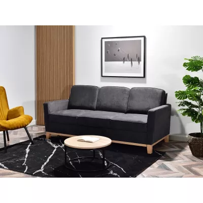 Schlafsofa NOHEMA – Graphit/Eiche