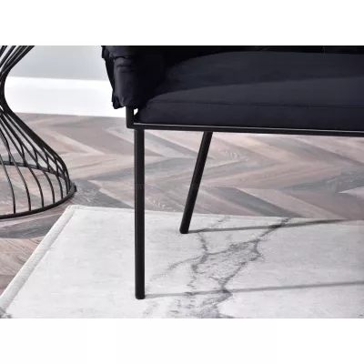 Designer-Sessel BARTOL – schwarz