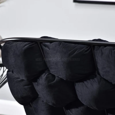 Designer-Sessel BARTOL – schwarz