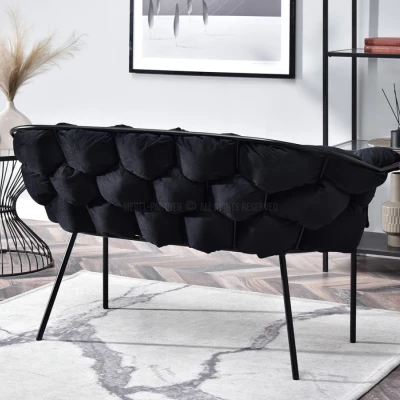 Designer-Sessel BARTOL – schwarz