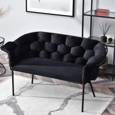 Designer-Sessel BARTOL – schwarz