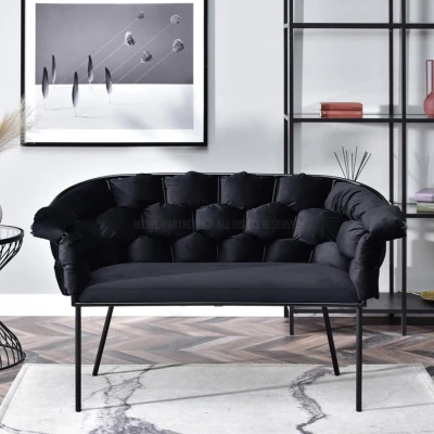 Designer-Sessel BARTOL – schwarz
