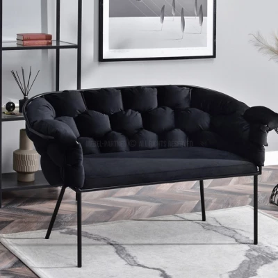 Designer-Sessel BARTOL – schwarz