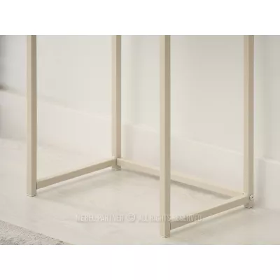 Schmaler Konsolentisch NIRAI - beige / creme