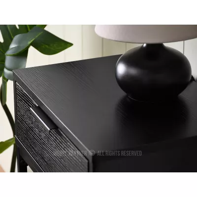 Schmaler Konsolentisch NIRAI - schwarz
