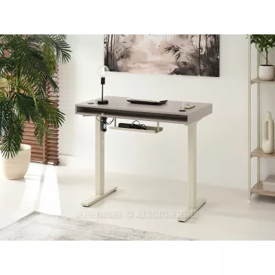 Schreibtisch 100 HESOL - beige / creme