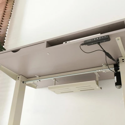 Schreibtisch 100 HESOL - beige / creme