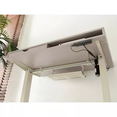 Schreibtisch 100 HESOL - beige / creme