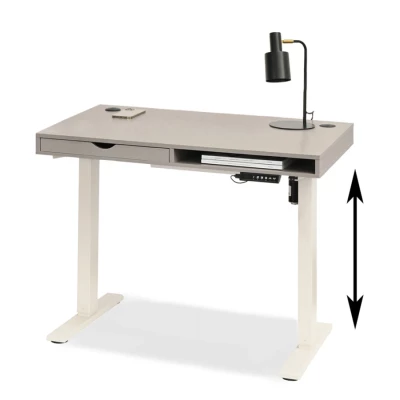 Schreibtisch 100 HESOL - beige / creme