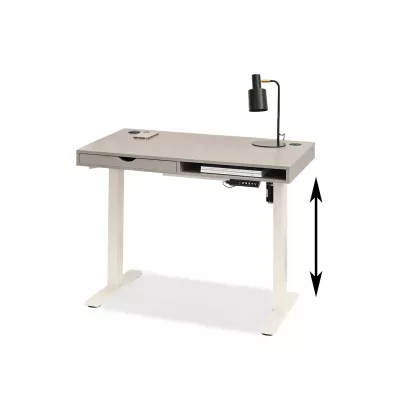 Schreibtisch 100 HESOL - beige / creme