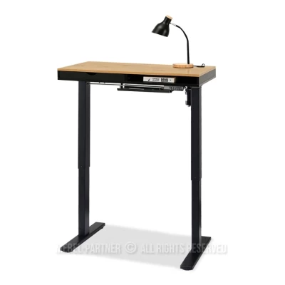 Schreibtisch 100 HESOL - schwarz / Eiche