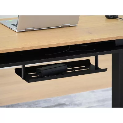 Schreibtisch 100 HESOL - schwarz / Eiche