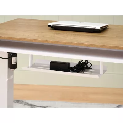 Schreibtisch 100 HESOL - weiß / Eiche