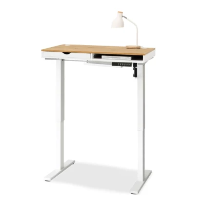 Schreibtisch 100 HESOL - weiß / Eiche