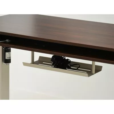 Schreibtisch 120 HESOL - Walnuss / Creme