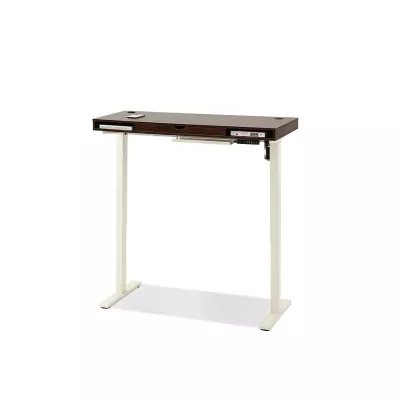 Schreibtisch 120 HESOL - Walnuss / Creme