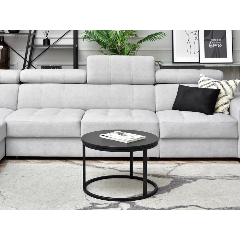 Kleiner Couchtisch URVIN - schwarz