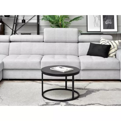 Kleiner Couchtisch URVIN - schwarz