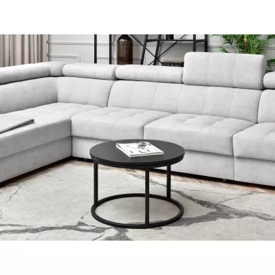 Kleiner Couchtisch URVIN - schwarz