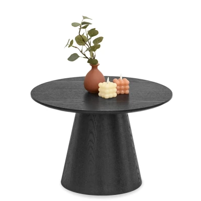 Runder Couchtisch 60 DONIS - schwarz